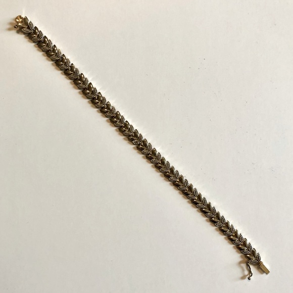 TWO TONE TENNIS BRACELET - Picture 2 of 4